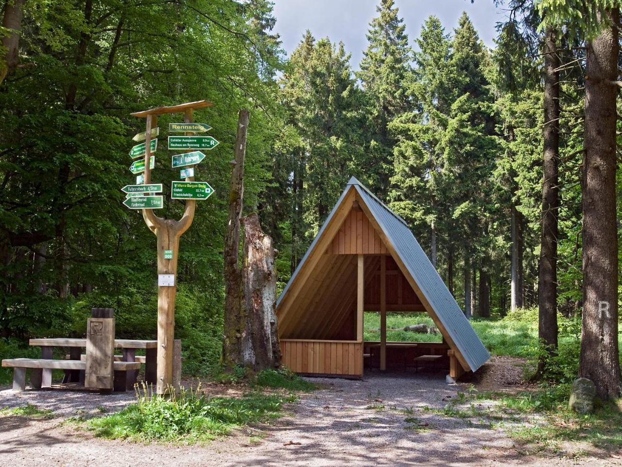 Panoramaferienwohnung Bergwiese Masserberg Exterior photo